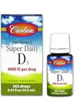Carlson Labs Carlson Laboratories Super Daily D3 4000IU Supplement, 10.3 ml, 0.35 Fluid Ounce