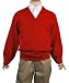 Blueberry Knitting Unisex V-Neck Sweater (Sizes 8 - 20)