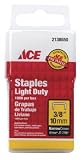 ACE LIGHT DUTY STAPLES 3/8
