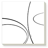 Corelle Simple Lines Absorbent Stone Coaster, 4-Pack