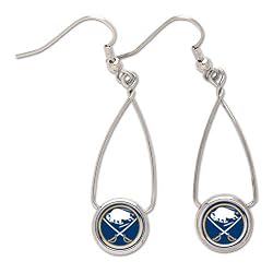 Buffalo Sabres French Loop Earrings