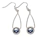 Buffalo Sabres French Loop Earrings