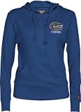 Florida Gators Women's Blue Button Placket Hooded Sweatshirt
