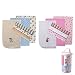 Luvable Friends 6-Pack Flannel Receiving Blankets, Pink