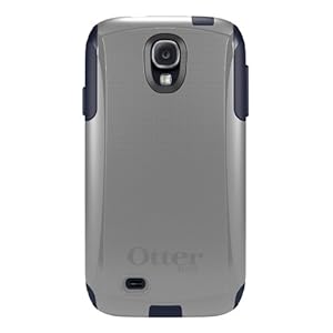 OtterBox Commuter Series Case for Samsung Galaxy S4 - Carrier Packaging - Gunmetal/Navy