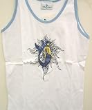 Mermaid Tattoo Tank Top White Ladies Mermaid Tank $10.00 Mermaid Tanks Walla Balla