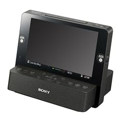 Sony ICFCL 70 Uhrenradio (17,8 cm (7 Zoll) LC-Display, UKW-/MW-Tuner, Bilderrahmen mit 1GB Speicher, Mikrofon, USB) schwarz