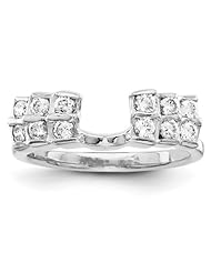 Ann Harrington Jewelry 14k White Gold 1/2 Ct Tw Diamond Ring Wrap