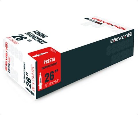 Eleven81 Thorn Resistant Bicycle Tube - 26 x 1/2.4 - Shrader Valve - TUBE4128 (26 x 1/2.4)