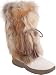Bearpaw Shako Fox Fur Boots Womens