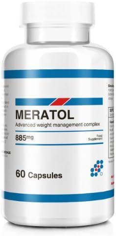 Meratol Advanced Weight Management, Metabolism Booster, Carb Blocker & Weight Loss Supplement - 360 Capsules (6 Months Supply)