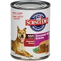 Hill's Science Diet Adult Gourmet Beef Entr&eacute;e Canned Dog Food