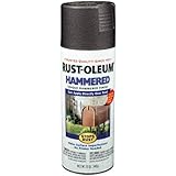 Rust-Oleum 7218830 Hammered Metal Finish Spray, Dark Bronze, 12-Ounce