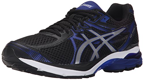 ASICS Men's GEL Flux 3 Running Shoe, Black/Silver/Asics Blue, 12.5 M US