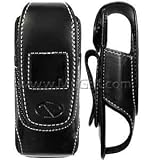 Motorola KRZR K1 Leather Case with 360 degree Swivel Belt Clip
