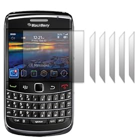 BLACKBERRY BOLD 9700 SCREEN PROTECTOR 6-IN-1 PACK PART OF THE QUBITS ACCESSORIES RANGE