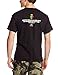 Bob Marley Face Rasta Tri-Color Adult Men's Black T-Shirt L