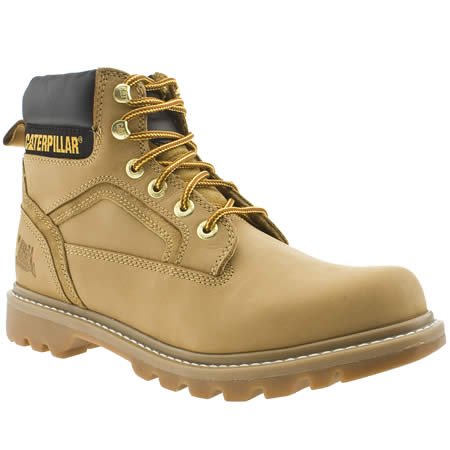 Caterpillar Stick Shift - 9 Uk - Natural - Nubuck