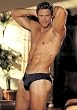 Men's Padded Spandex Control Brief