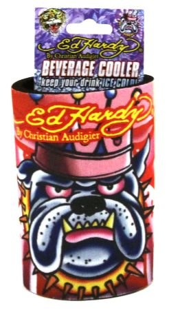 Don Ed Hardy Tattoo Can Coozie Koozie Cooler NEW 2
