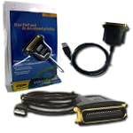 USB to IEEE 1284 Parallel Port Adapter Cable For HP LaserJet III, 4P, 4L, 4V, 5L, 6L, 1100, 1100A, 1200, 2100, 2100M, 2200, 3150, 1100 series, 1300 series, 2100 series, 3150, 4000, 5000, 5100SE