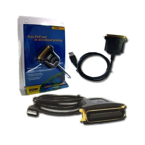 USB to IEEE 1284 Parallel Port Adapter Cable For Epson