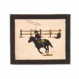 Wild West Cowboy Accent Floor Rug