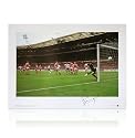 Paul Gascoigne signed Spurs photo - FA Cup 1991 semi-final free-kick