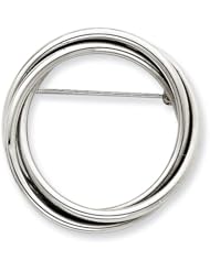 14K White Gold Pin