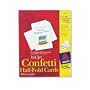 Avery 3375 Personal Creation Confetti Heavyweight