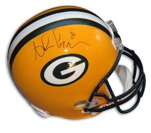 Ahman Green Signed Packers Full Size Replica Helmet