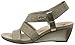 Anne Klein Sport Women's Cuinn Wedge Sandal,Black/Black,10 M US