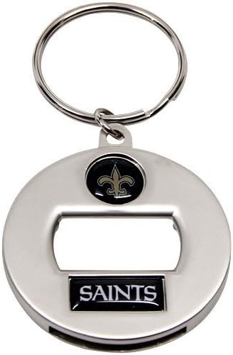 New Orleans Saints NFL Metal Premium Ez Bottle Opener Key Chain