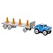 Max Tow Truck 87231 Mini Haulers Blue Jeep with Cones Vehicle