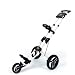 2010 Powakaddy Twinline 3 Push/Pull Golf Trolley WHITE