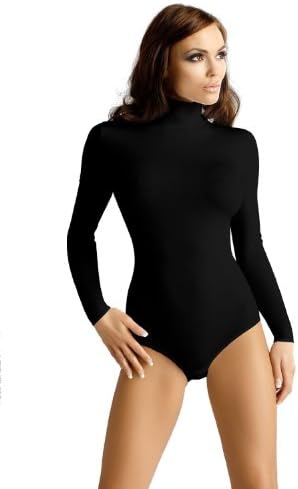 Vestiva beautiful turtle neck long sleeve bodysuit .