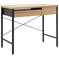 Calico Designs Compact Art Drawing/Computer Desk for Kids (Ashwood/Graphite)
