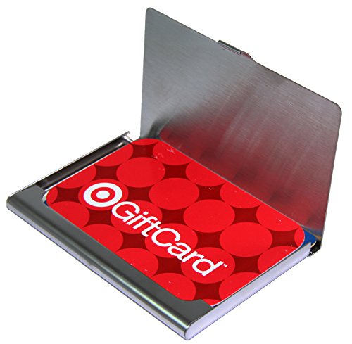 Rfid blocking wallet holder for women and men, stainles…