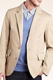 Autograph Pure Cotton 2 Button Blazer [T16-7322A-S]
