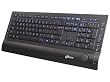 Logisys KB208BK Two Color (Blue/Red) Character Illuminated Keyboard