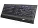 Electronics : Logisys KB208BK Two Color (Blue/Red) Character Illuminated Keyboard