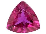 MIN .25CT 5X5MM TRILLION RUBELLITE TOURMALINE