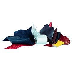 RAYHER - Lederreste, Beutel 500 g, Farben gemischt