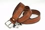 Cintura uomo REGINA SCHRECKER marrone 122cm in pelle qualit� MADE IN ITALY R870