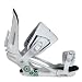 Snowboard Bindungen von Head Frauenspezifisch geformter Highback Auto Open Total - einfachster Einstieg  Ein-Komponenten Baseplate Covertible Toe Strap - konventionell oder &uuml;ber die Zehenkappe fahrbar Aluminium Heelcup Farbe: wei&szlig;