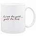 New  Live To Golf ,Golf To Live !  Mug Sports