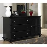 Broyhill Bradford Dresser (Black) (30H x 52W x 19D)