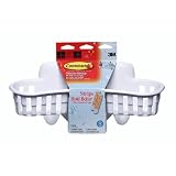 Buy 3M Command 17603B Large Shower Caddy with Water-Resistant Strips by 3M
