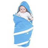 from Wallaboo Wallaboo Hooded Baby Blanket Variation Parent