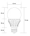 G7 Carlin LED Standard 60W Replacement A19 Traditional Light Bulb, Dimmable 4000K Bright White Light 10 Watt 850 Lumen, E26 Base